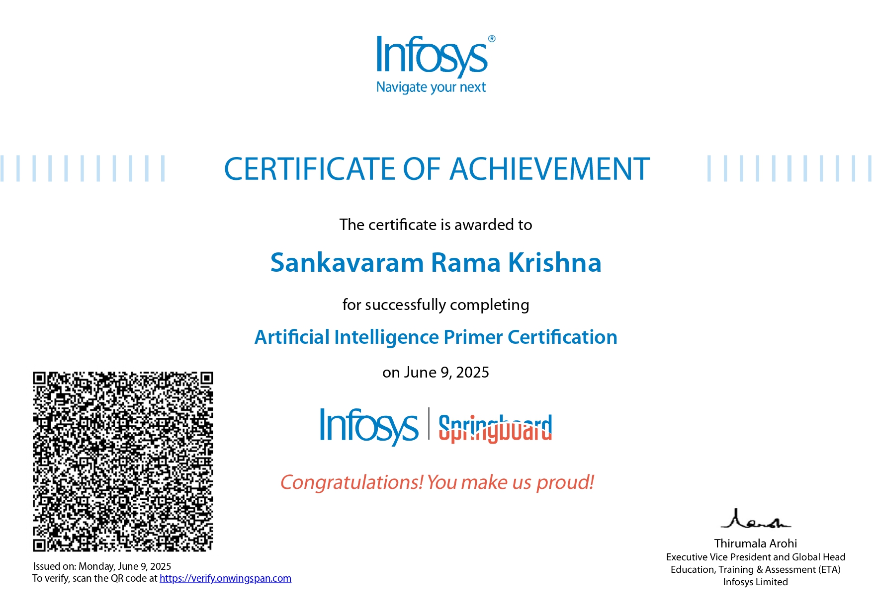 Certificate 3